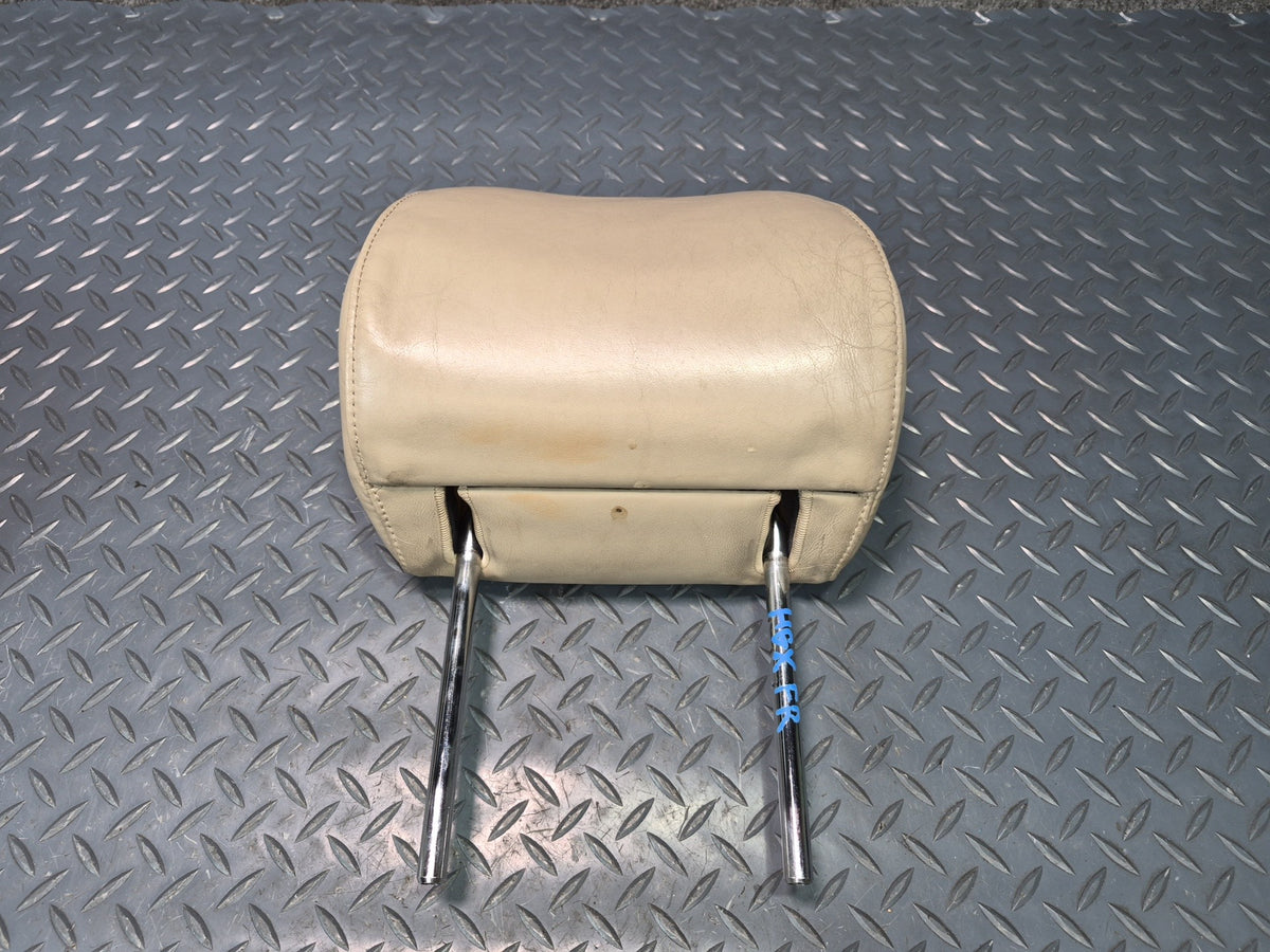 2003-2009 Lexus UZJ120L GX470 Front Left & Right Seat Leather Headrest Set