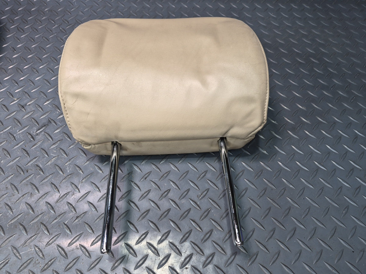 2003-2009 Lexus UZJ120L GX470 Rear Left Center Right Seat Leather Headrest Set
