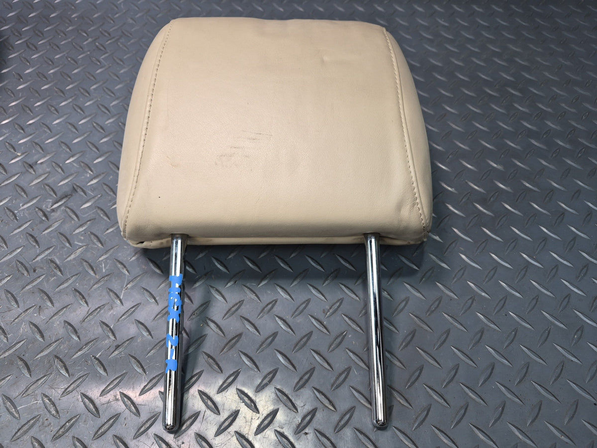 2003-2009 Lexus UZJ120L GX470 Rear Left Center Right Seat Leather Headrest Set