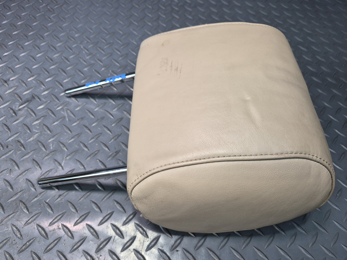2003-2009 Lexus UZJ120L GX470 Rear Left Center Right Seat Leather Headrest Set