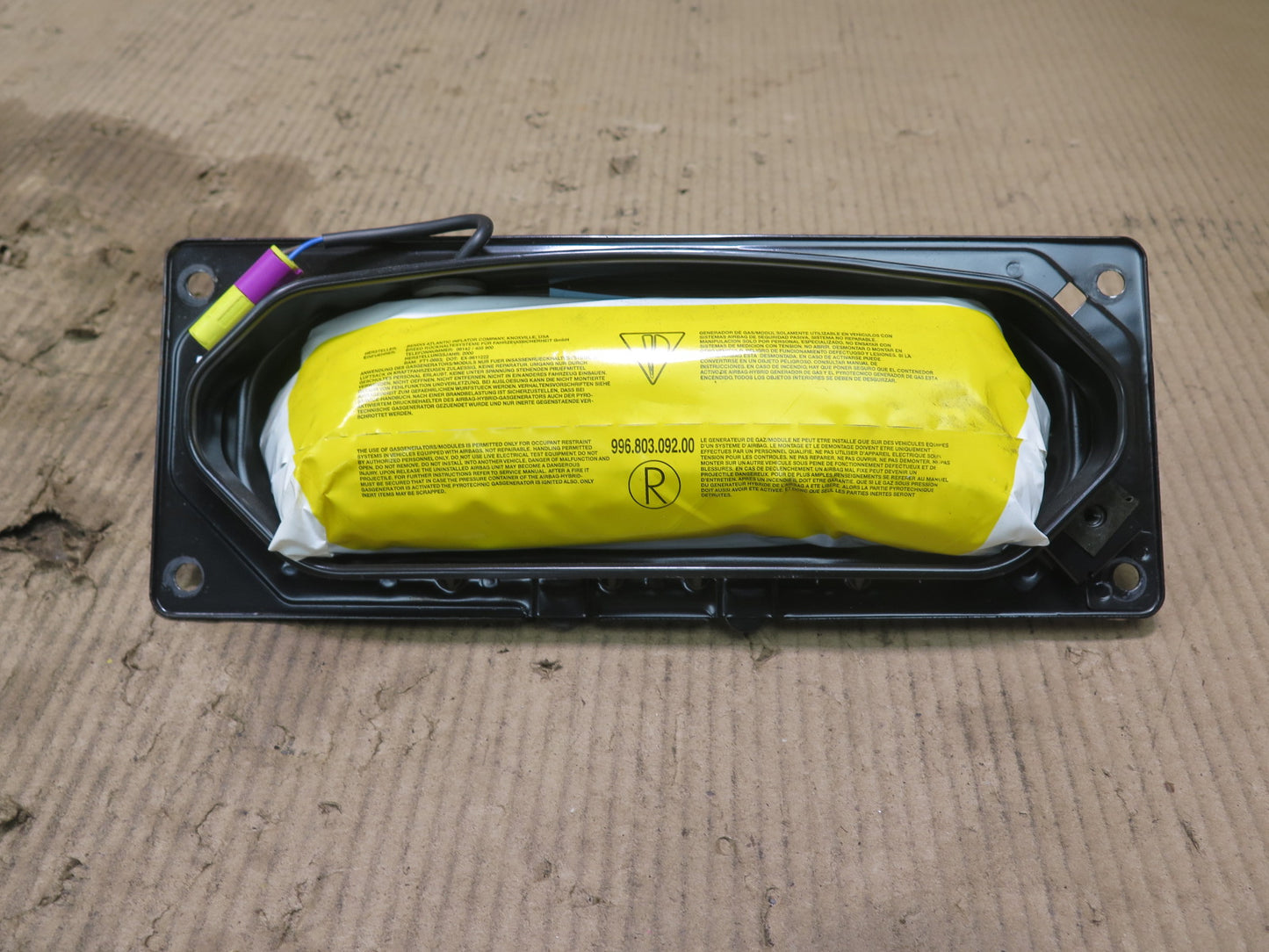 1997-2004 Porsche 911 (996) Right Door SRS Air Bag OEM