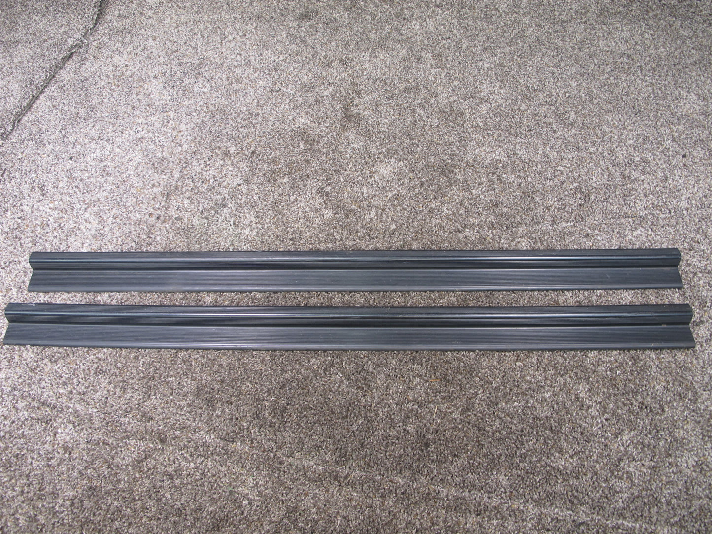 85-93 VW GOLF MK1 CABRIOLET SET OF 2 LEFT RIGHT DOOR SCUFF SILL PLATE TRIM OEM