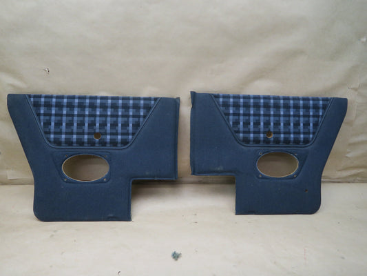 85-93 VW GOLF MK1 CABRIOLET SET OF 2 REAR QUARTER INTERIOR TRIM PANEL OEM