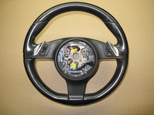 10-16 Porsche Panamera 970 Multi Function 3 Spoke Steering Wheel 7PP419091Q OEM
