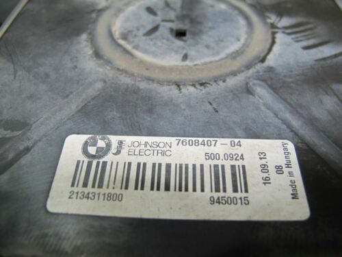 12-15 BMW F30 320I 328I 335I Gas Engine Motor Radiator Cooling Fan W/ Motor OEM