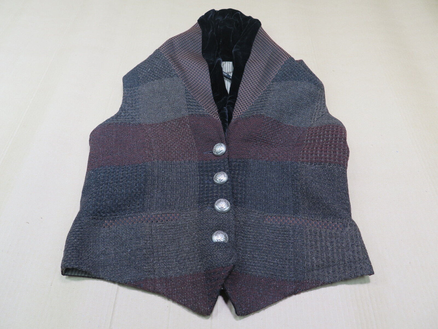 Etro Women's Wool Vest Size 38 Made in Italy
