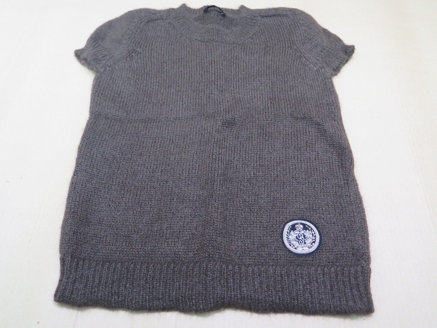 Irfe Womens Gray Wool Blend Sweater Size 38