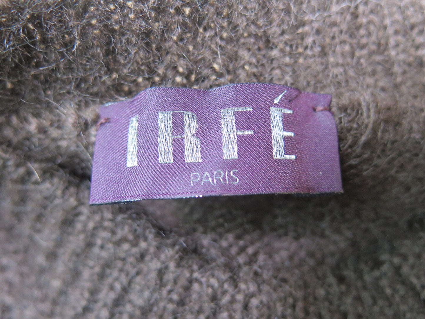Irfe Womens Gray Wool Blend Sweater Size 38