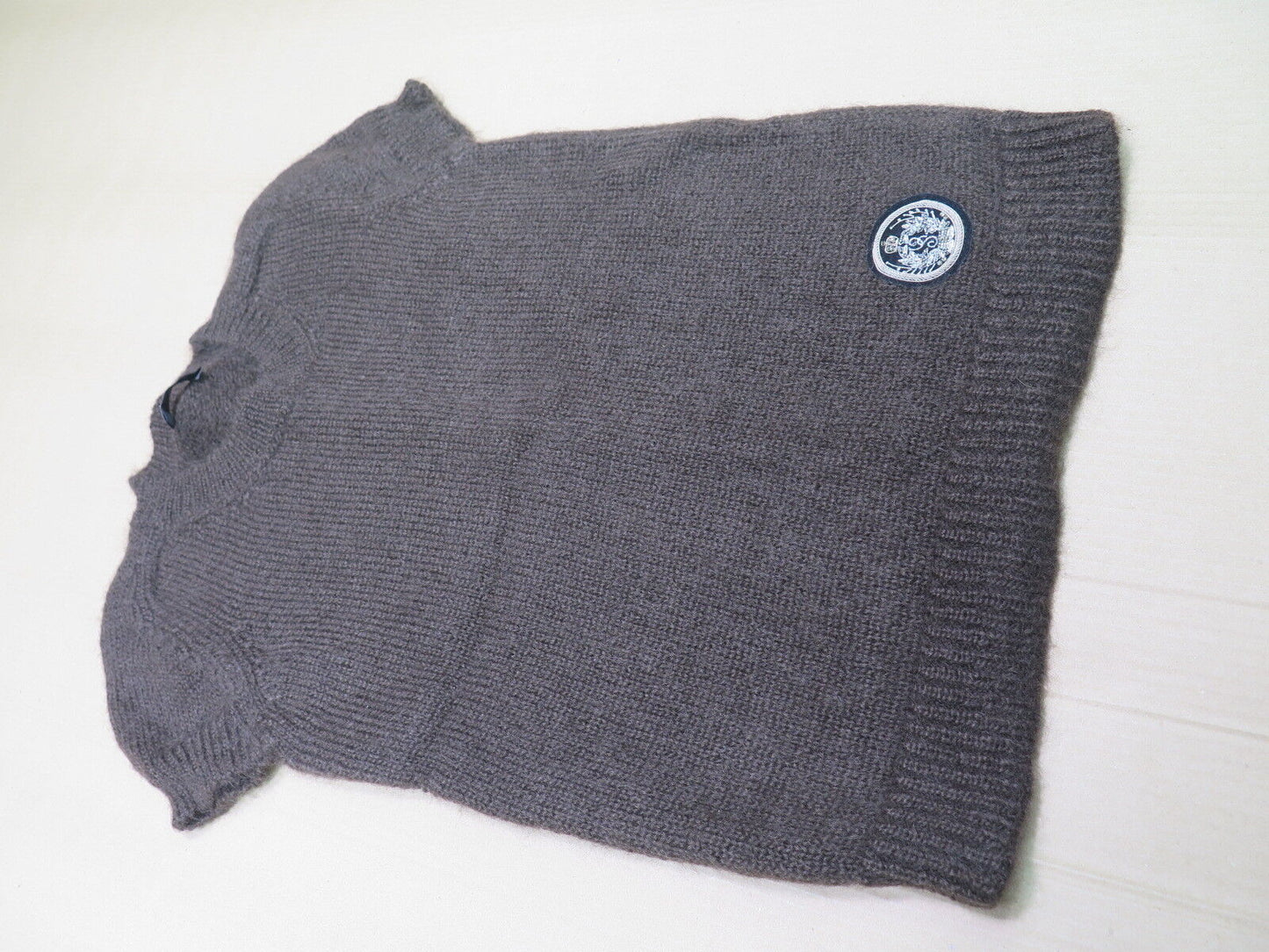 Irfe Womens Gray Wool Blend Sweater Size 38