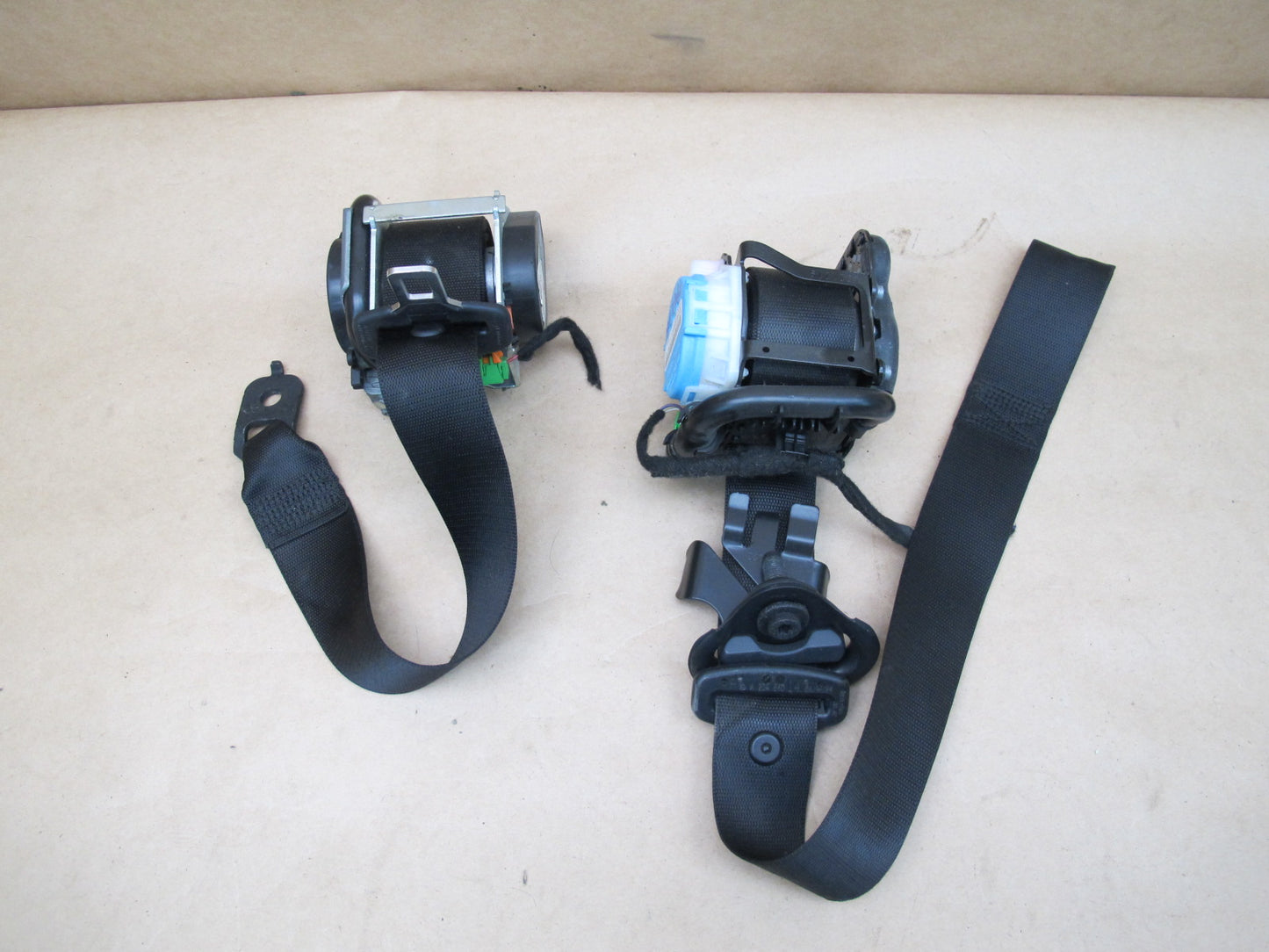 12-14 MERCEDES W204 C-CLASS 13pcs DASH STEER KNEE COURTAIN SEAT SRS W/ SEATBELTS OEM