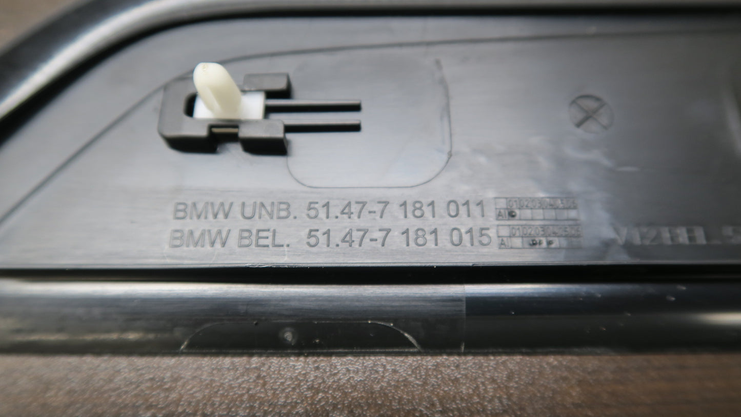 2009-2015 BMW 750Li F02 7-Series Long M Package Door Sill Entrance Cover Set OEM