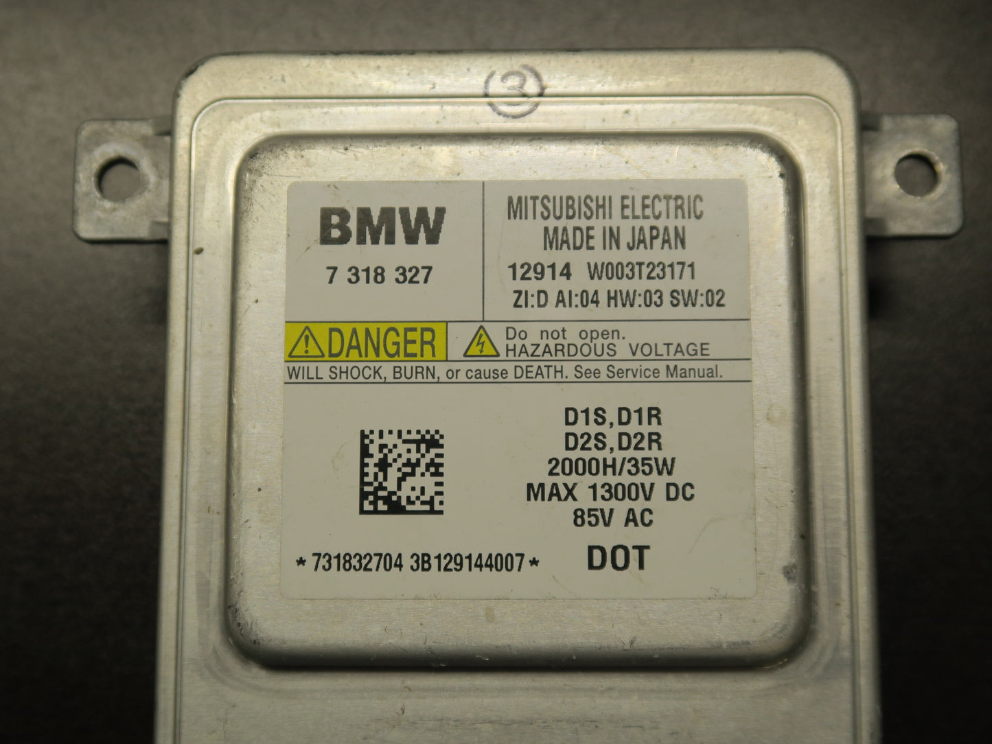 2011-2014 BMW F10 535i 550i 5-Series Left HID Xenon Headlight Module Set OEM