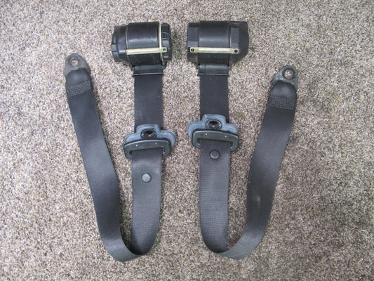 1999-2001 Porsche 911 (996) Front Left & Right Seat Belt Set OEM