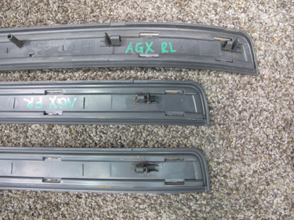2003-2009 LEXUS GX470 FRONT & REAR DOOR INNER SCUFF SILL PLATE TRIM SET OF 4