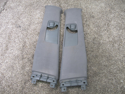 2003-2009 LEXUS GS470 CENTER LEFT & RIGHT UPPER B PILLAR TRIM PANEL SET OF 2