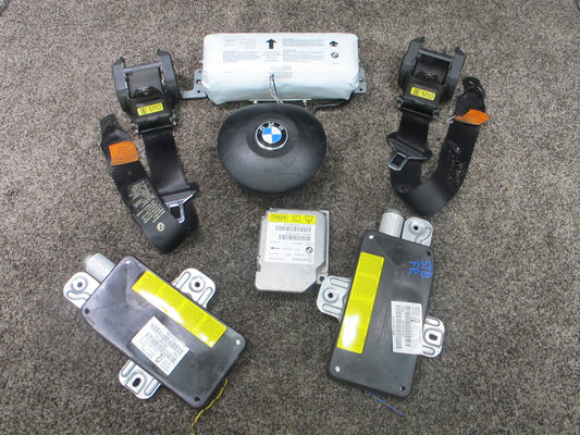 2001-2006 BMW 3-Series E46 Complete Driver and Passenger SRS Safety Set