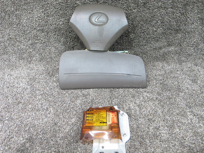 1997-2000 Lexus SC300 SRS Air Bag Driver and Passenger Safety Set OEM