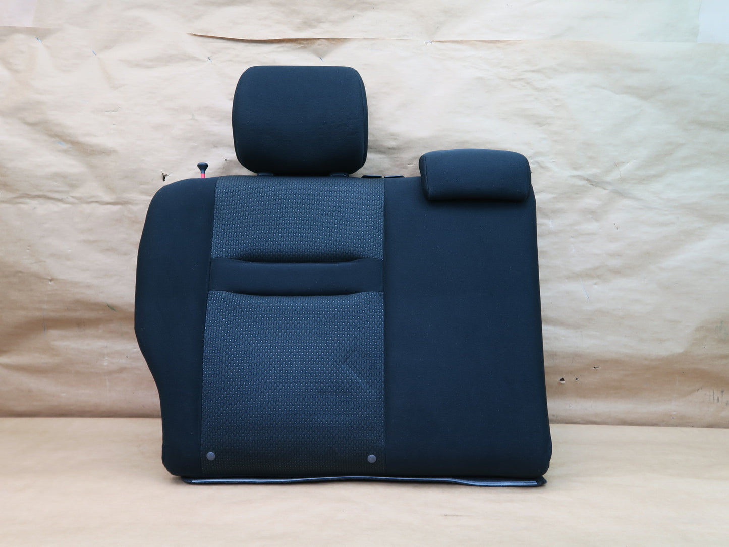 04-06 Toyota Scion XB Rear Second ROW Upper & Lower Seat Cushion Black OEM