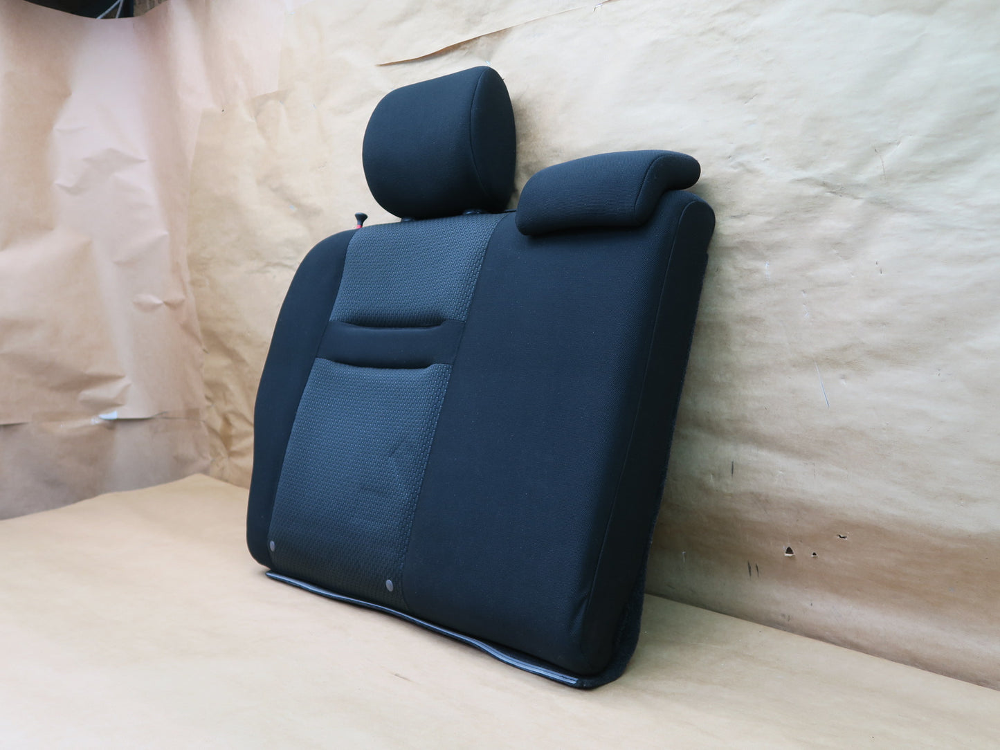 04-06 Toyota Scion XB Rear Second ROW Upper & Lower Seat Cushion Black OEM