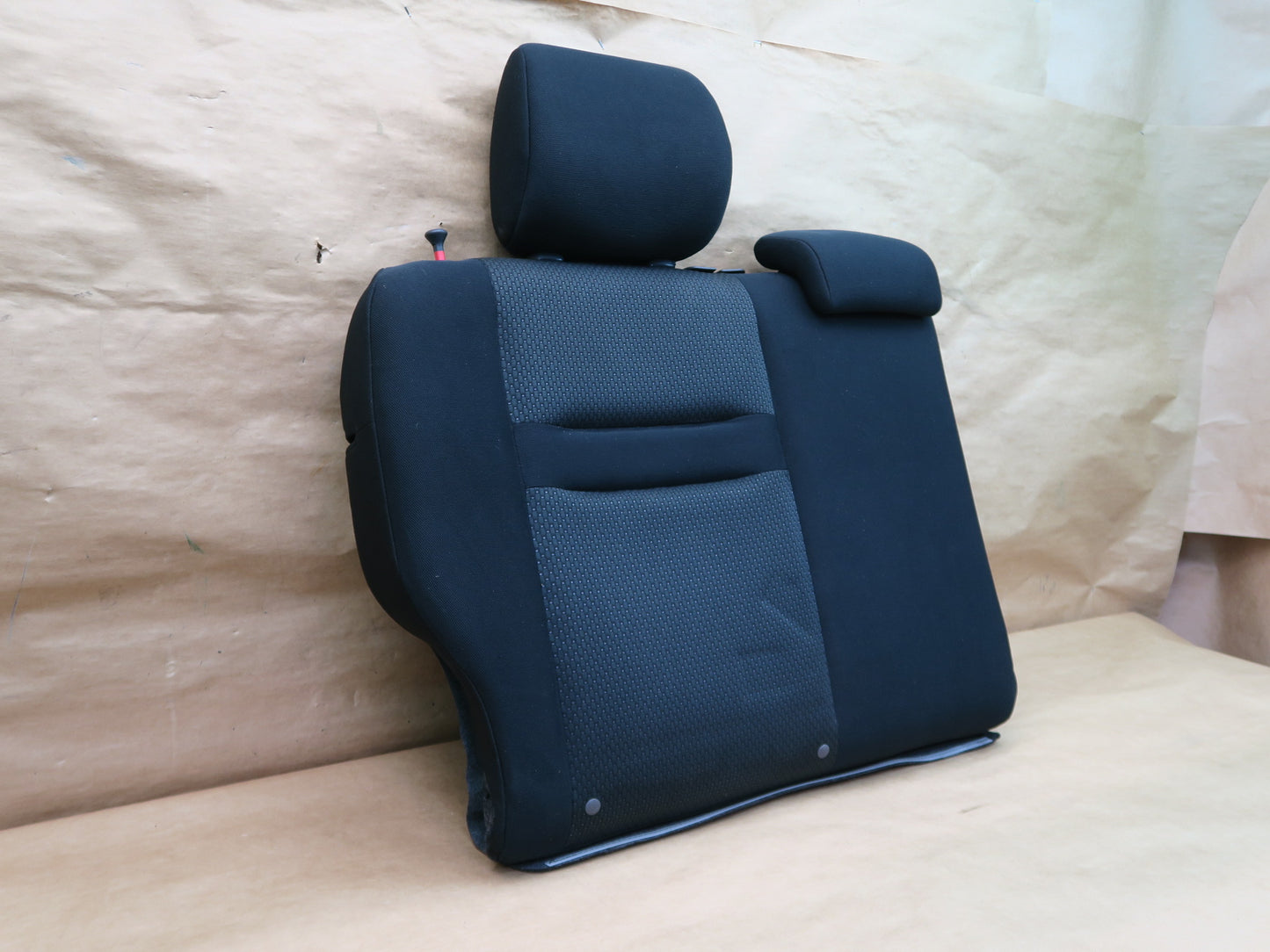 04-06 Toyota Scion XB Rear Second ROW Upper & Lower Seat Cushion Black OEM