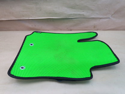 2004-2006 Scion xB Custom Fit All Weather EVA Floor Mats 1st and 2nd Row Green