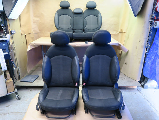 11-16 MINI COOPER S R60 COUNTRYMAN FRONT & REAR LEATHER SPORT SEAT SET OEM