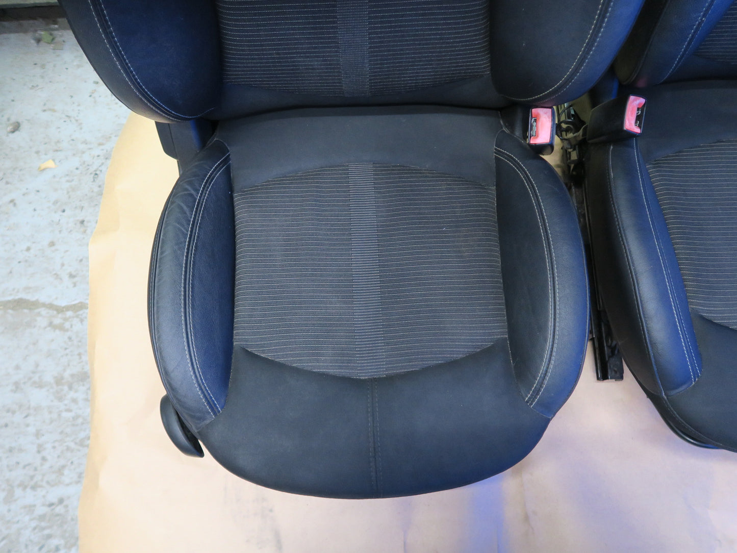 11-16 MINI COOPER S R60 COUNTRYMAN FRONT & REAR LEATHER SPORT SEAT SET OEM