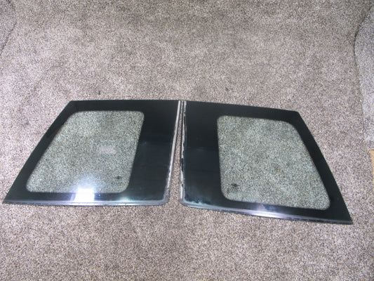 11-16 MINI COOPER R60 COUNTRYMAN SET OF 2 REAR QUARTER GLASS WINDOW OEM