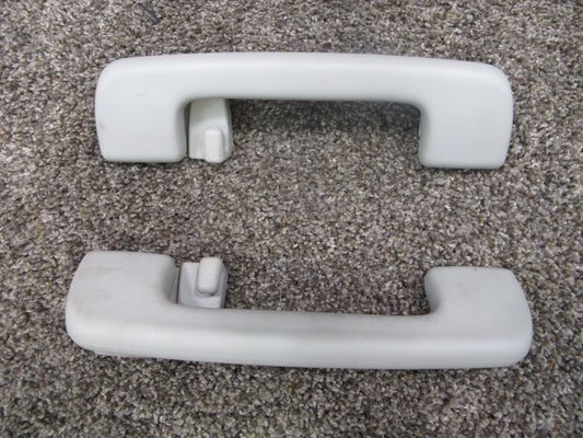 08-14 CADILLAC CTS-V SET OF 2 REAR LEFT & RIGHT OVERHEAD GRAB HANDLE OEM