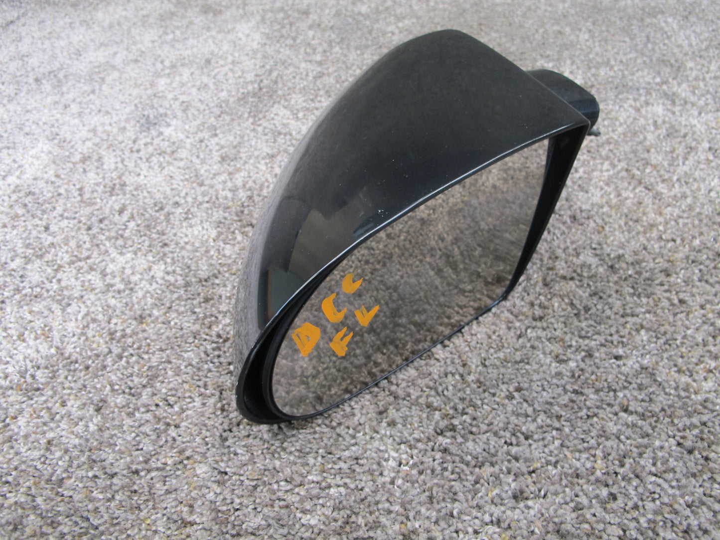 93-02 CHEVROLET CAMARO LEFT DOOR SIDE VIEW EXTERIOR POWER MIRROR BLACK OEM