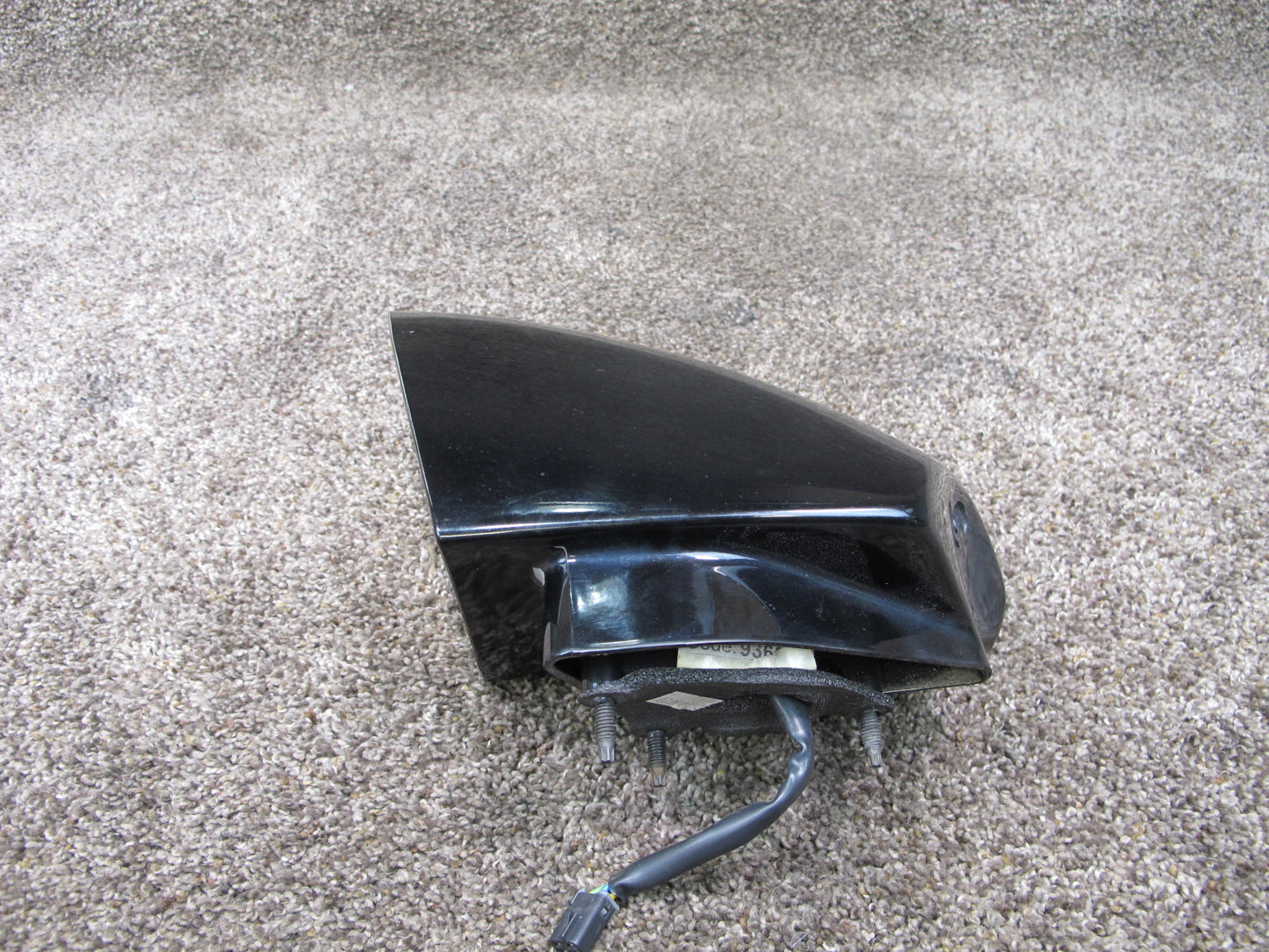 93-02 CHEVROLET CAMARO LEFT DOOR SIDE VIEW EXTERIOR POWER MIRROR BLACK OEM