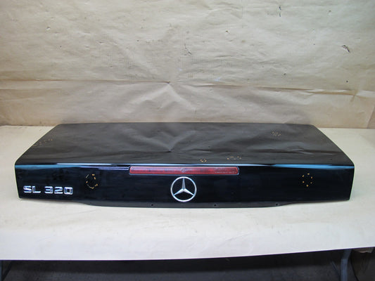 90-02 MERCEDES R129 SL-CLASS REAR TRUNK DECK LID SHELL COVER PANEL BLACK OEM