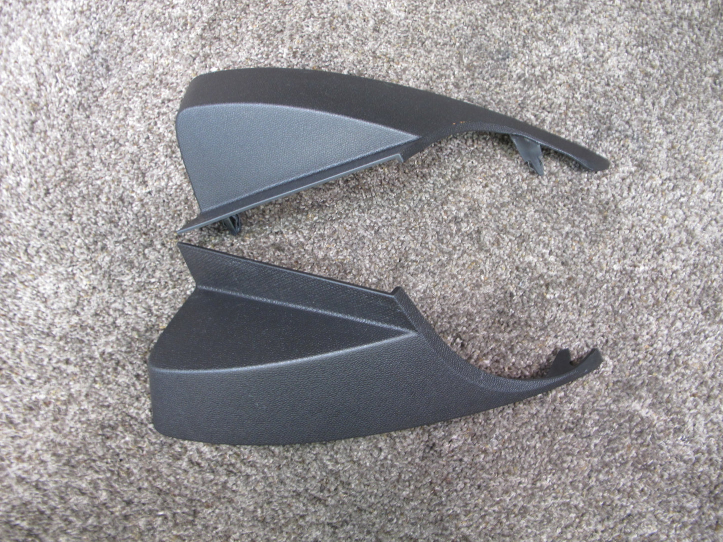 11-16 MINI COOPER R60 SET OF 2 INSTRUMENT PANEL DASH TRIM COVER PANEL OEM