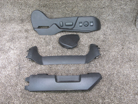 12-14 CADILLAC CTS-V SET OF 4 FRONT RIGHT SEAT TRIM COVER PANEL OEM