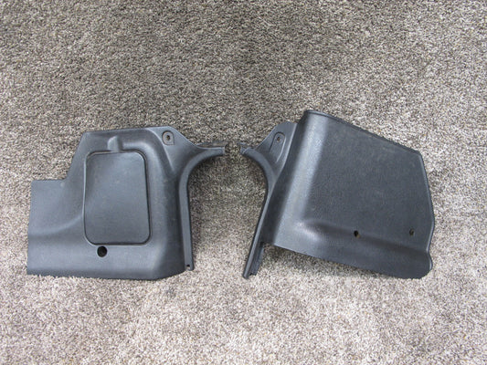 84-89 NISSAN Z32 300ZX SET OF 2 FRONT LEFT & RIGHT KICK TRIM COVER PANEL OEM