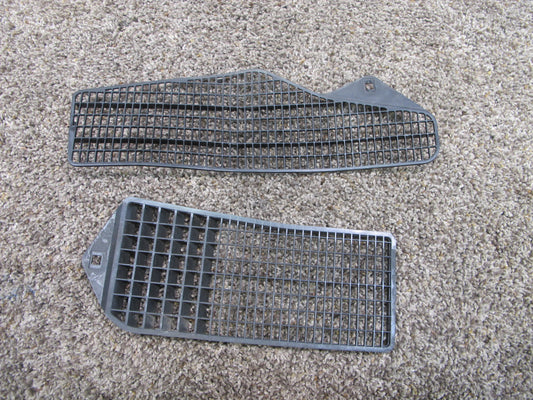 84-89 NISSAN Z31 300ZX SET OF 2 FRONT VENT COWL GRILLE COVER OEM