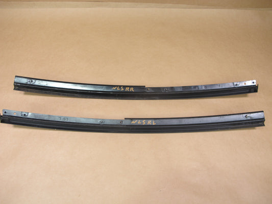 08-16 LEXUS UVF46 LS600hL SET OF 2 REAR DOOR WINDOW DIVISION DIVIDER MOLDING