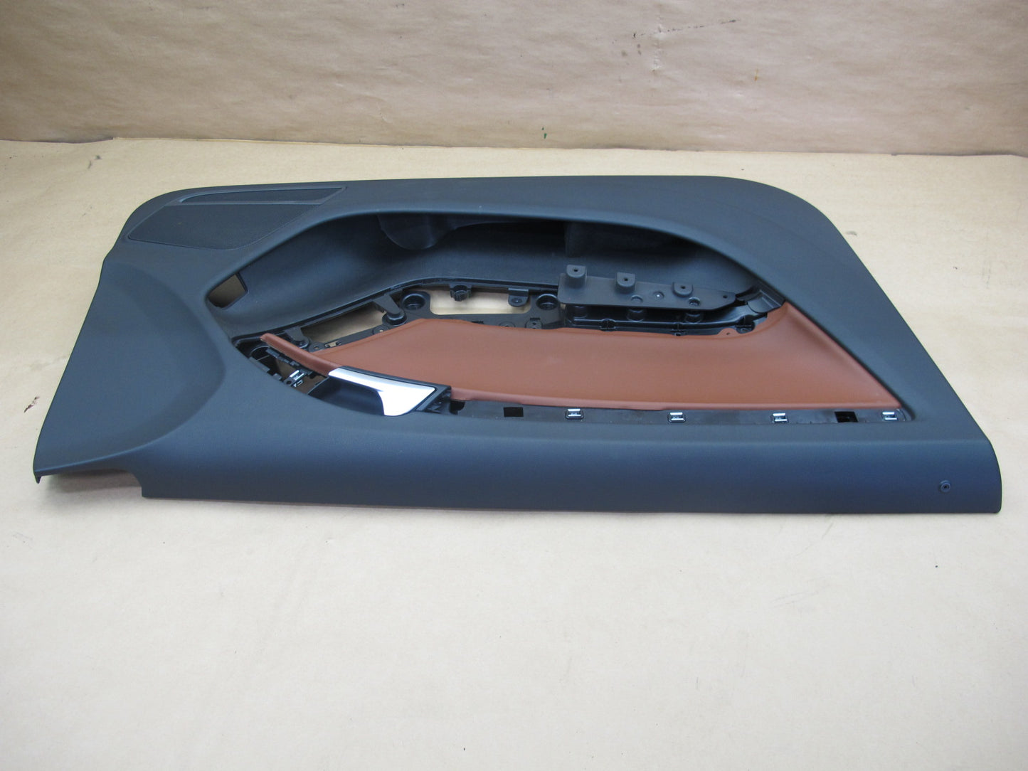 12-16 AUDI 8T A5 S5 COUPE SET OF 2 DOOR INTERIOR TRIM COVER PANEL OEM