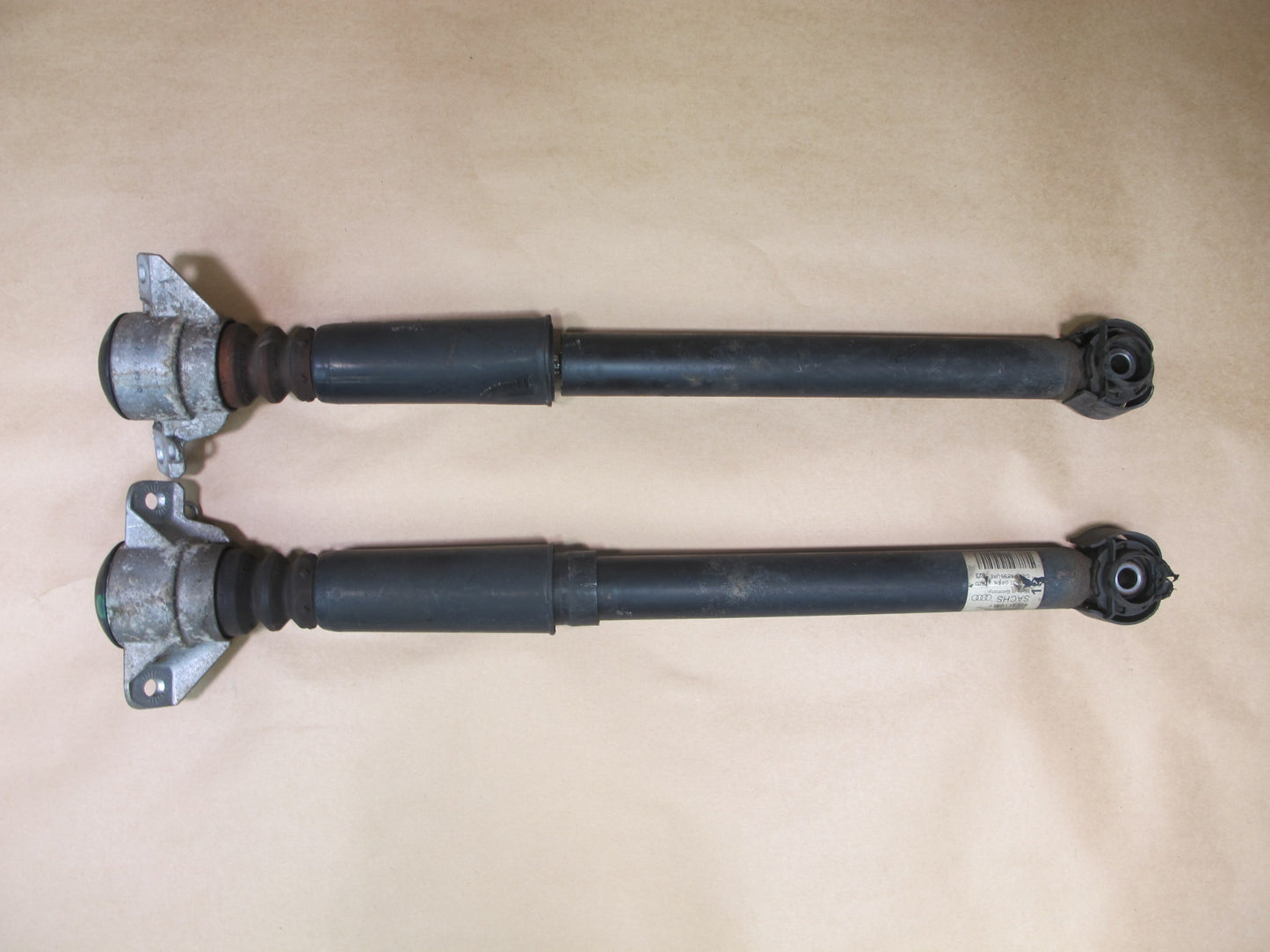 08-12 AUDI 8T A5 S5 COUPE AWD SET OF 2 REAR STRUT SHOCK ABSORBER OEM