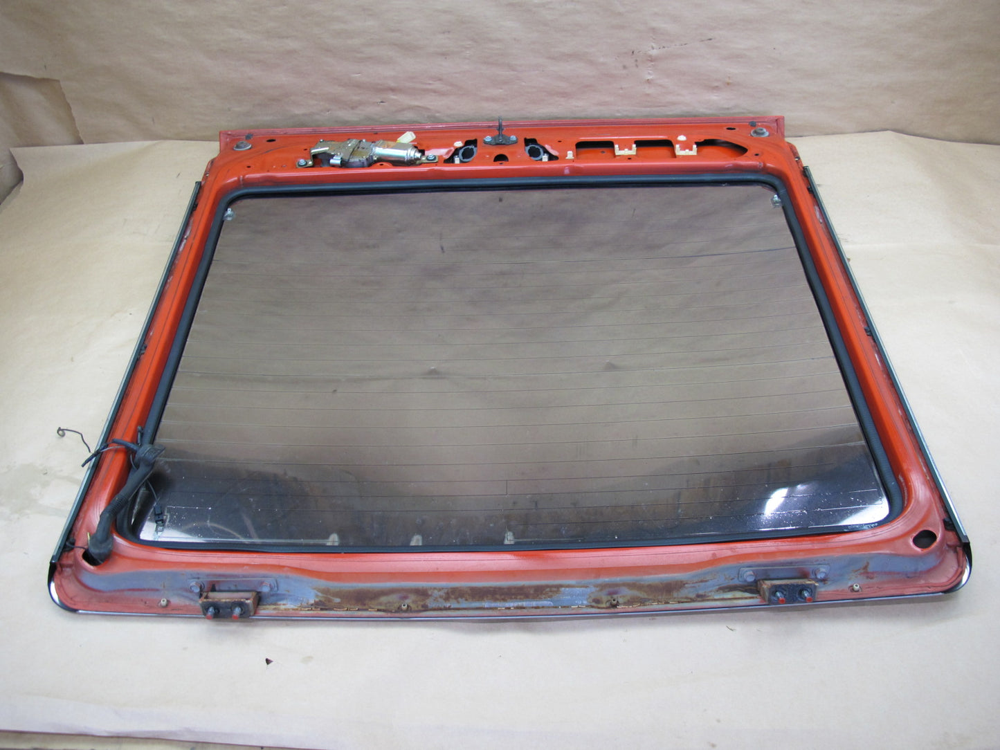 84-86 NISSAN Z31 300ZX 2+0 REAR TAILGATE HATCH LIFTGATE PANEL W GLASS OEM