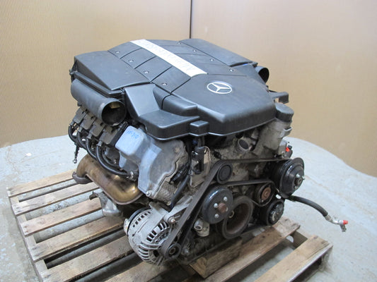 03-08 MERCEDES R230 SL500 5.0L M113 113.963 COMPLETE ENGINE MOTOR 118k MILES