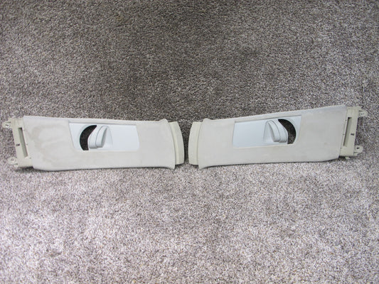 06-08 LEXUS XU30 RX400h SET OF 2 CENTER B PILLAR UPPER TRIM COVER PANEL OEM