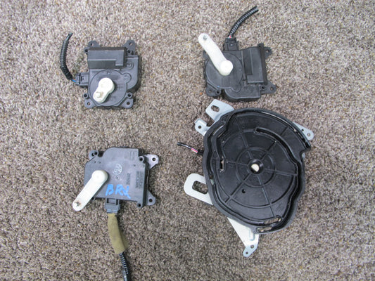 06-08 LEXUS XU30 RX400h SET OF 4 A/C HEATER FLAP DOOR SERVO ACTUATOR MOTOR OEM