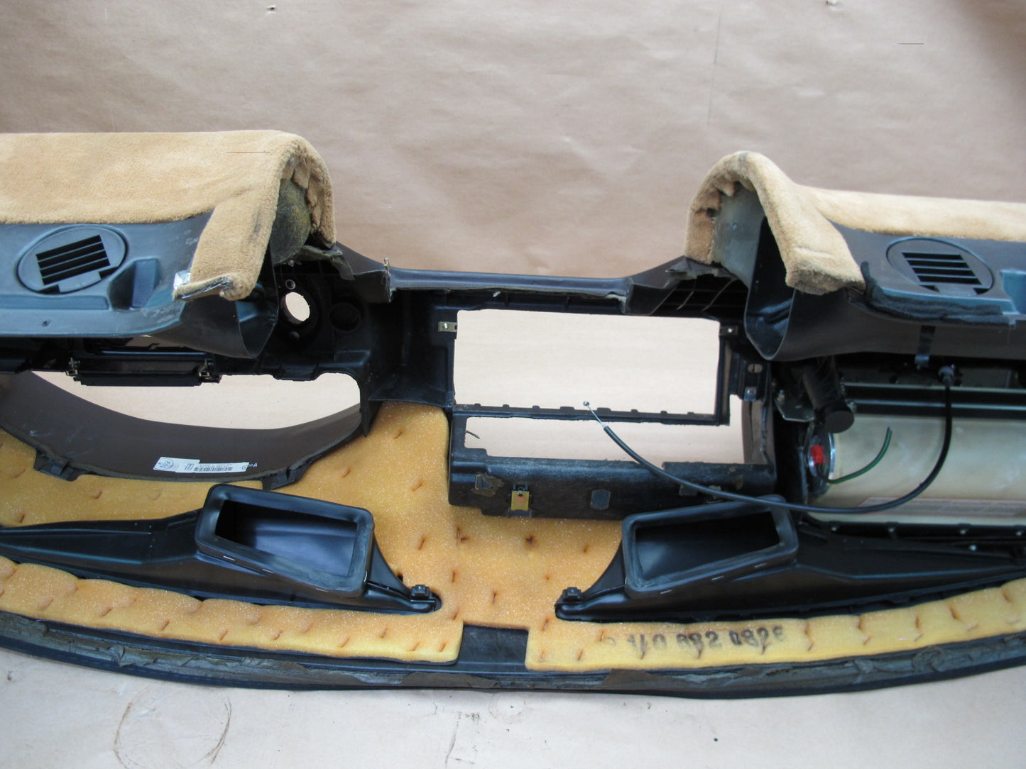 94-99 MERCEDES W140 S-CLASS DASHBOARD DASH INSTRUMENT COVER PANEL OEM