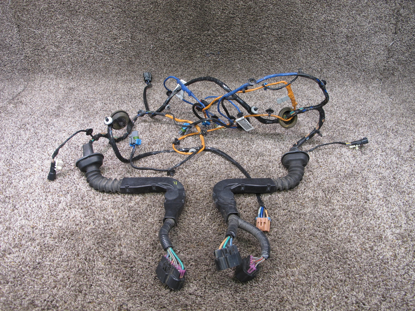 06-09 PONTIAC SOLSTICE FRONT RIGHT DOOR WIRE WIRING HARNESS 15840346AA OEM