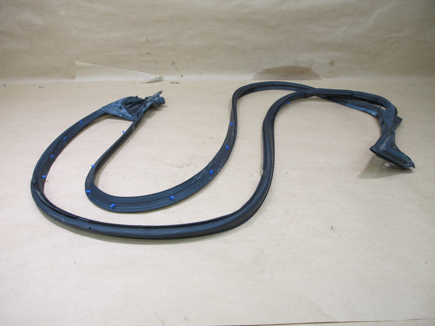 97-06 JAGUAR XK8 X100 FRONT RIGHT DOOR WEATHERSTRIP RUBBER SEAL OEM