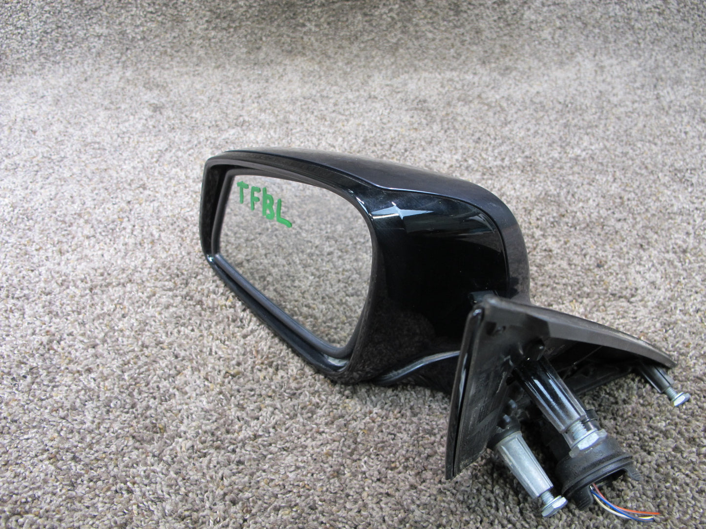 11-13 BMW F10 LEFT DOOR AUTO DIP EXTERIOR SIDE VIEW HEATED MIRROR OEM