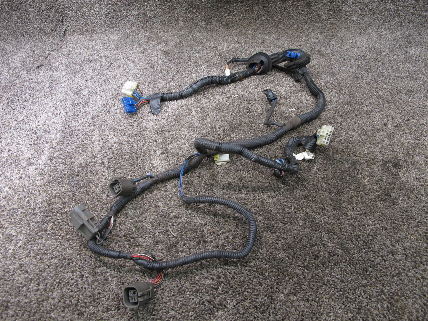 84-86 NISSAN Z31 300ZX 2+0 LEFT DOOR WIRE WIRING HARNESS OEM