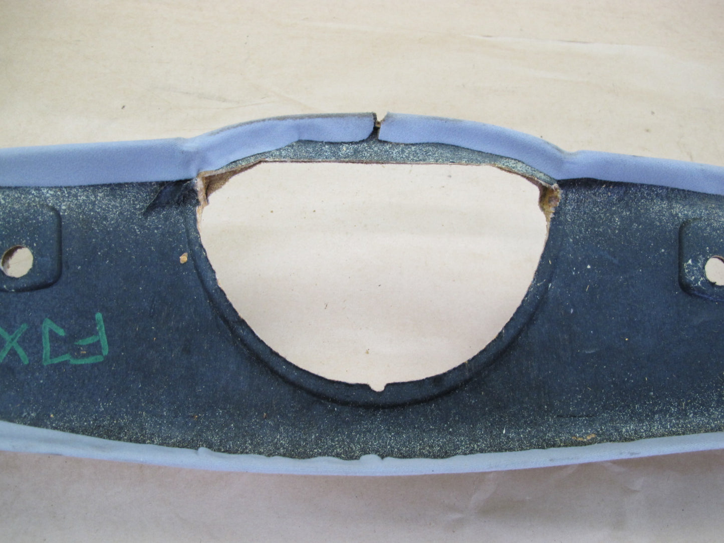 97-06 JAGUAR X100 XK8 FRONT UPPER HEADLINER TRIM COVER PANEL OEM