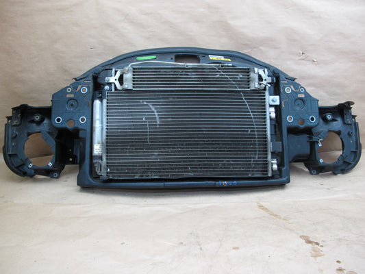 02-08 MINI COOPER R50 R52 ENGINE RADIATOR CONDENSER CORE SUPPORT ASSEMBLY OEM